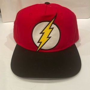 The Flash (DC Comics) youth SnapBack hat. One size fits most.